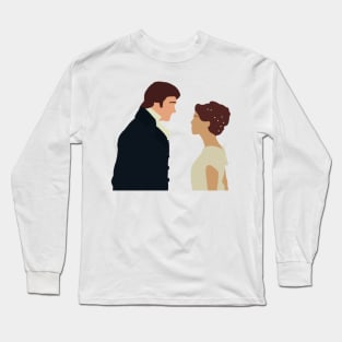 Pride and Prejudice - Elizabeth and Darcy Ball Scene Long Sleeve T-Shirt